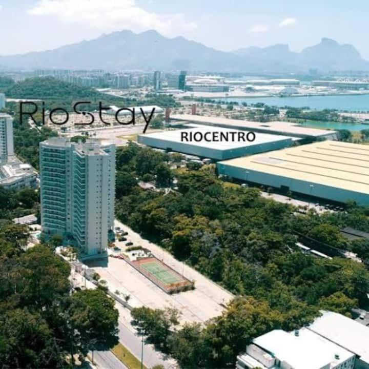 Flat Com Cozinha - Rio Stay - Rock In Rio - Rio Centro Rio de Janeiro Kültér fotó