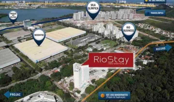 Flat Com Cozinha - Rio Stay - Rock In Rio - Rio Centro Rio de Janeiro Kültér fotó